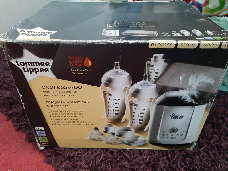 tommee tippee breast milk starter set